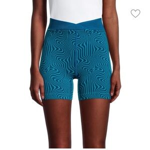 2/$30 FREE PEOPLE MOVEMENT Free Throw Jacquard Biker Shorts Size S